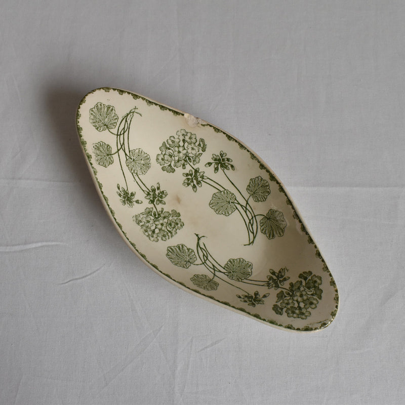 Antique Raviere U&C Sarreguemines Geranium B