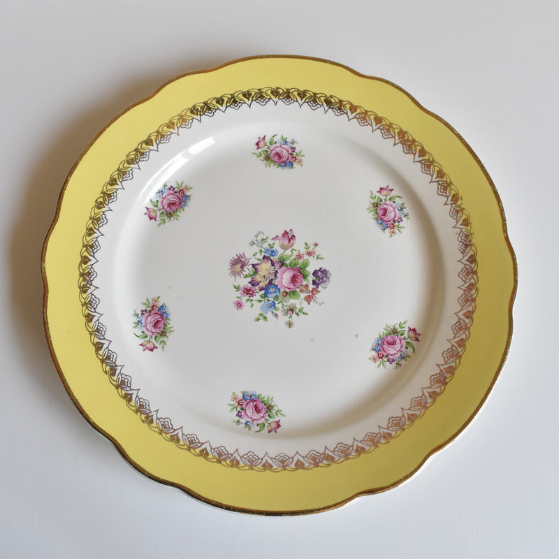 Vintage Digoin & Sarreguemines Plate - Graziella B