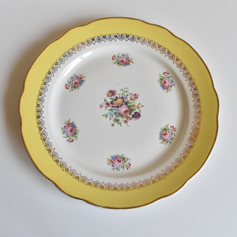 Vintage Plate Digoin & Sarreguemines Graziella C