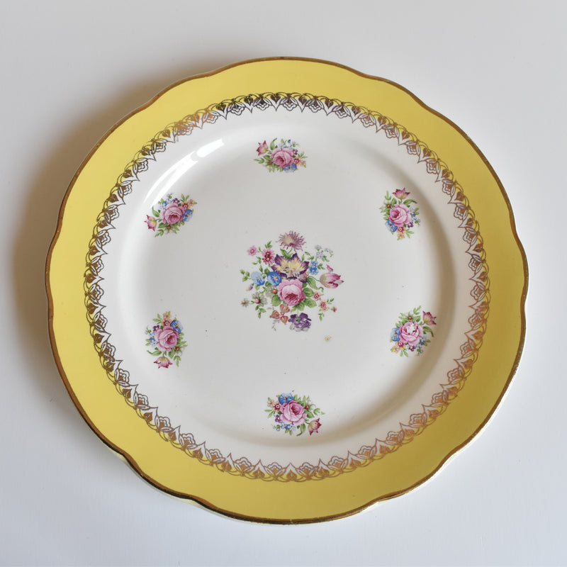 Vintage Plate Digoin & Sarreguemines Graziella D
