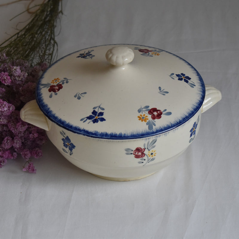 Vintage Soup Tureen Digoin & Sarreguemines Mary-Lou