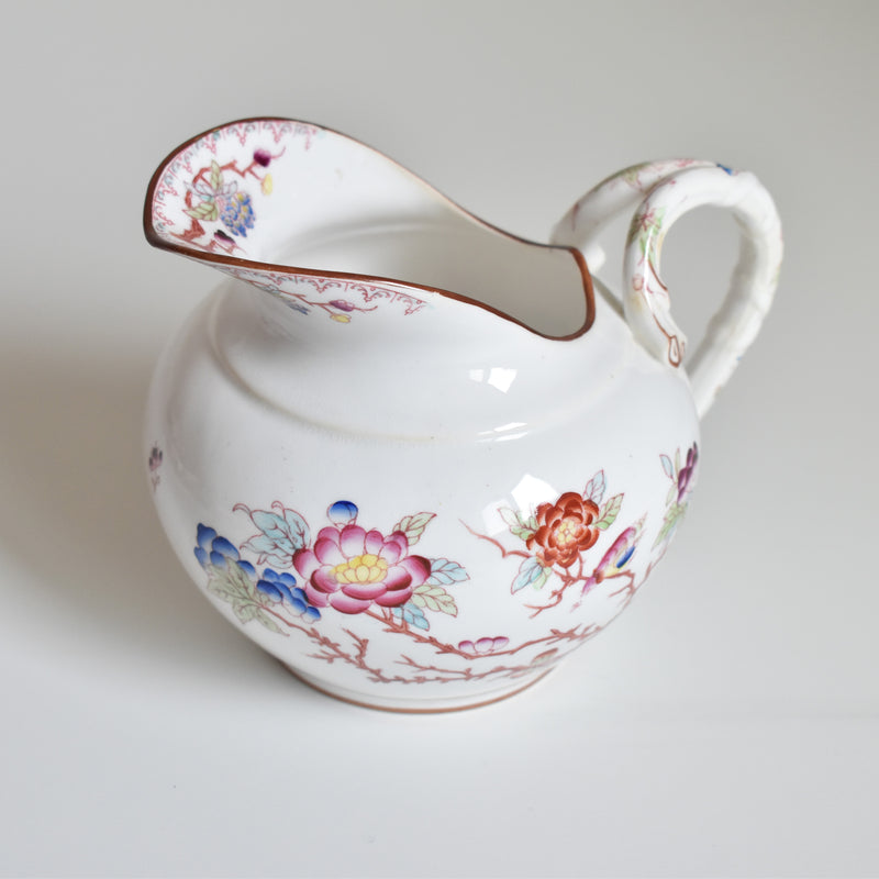 Antique Creamer, Sarreguemines Minton 252