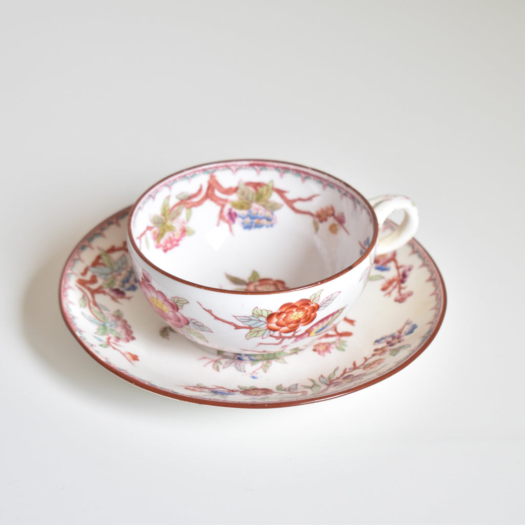アンティークカップ＆ソーサー サルグミンヌ Minton 252 B — Loane