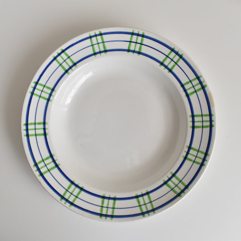Vintage Deep Plate, Digoin & Sarreguemines "Poitou"
