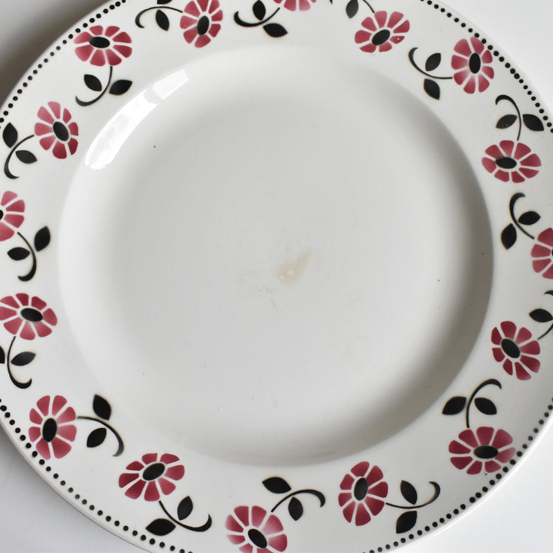 Vintage Large Plate, Digoin & Sarreguemines Rialto, 30.5cm