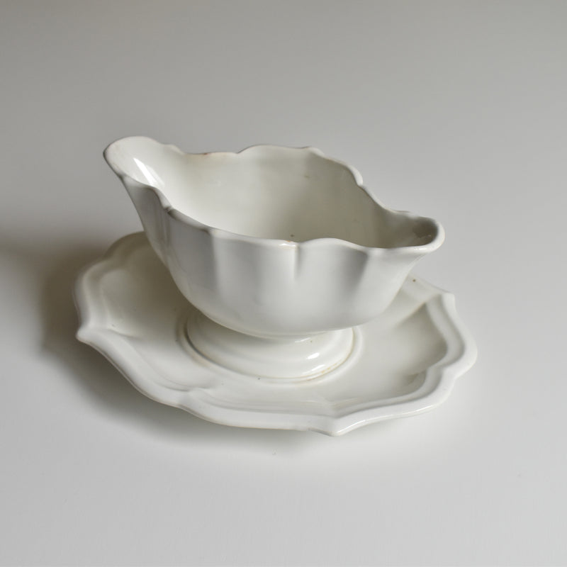 Antique Gien Sauce Boat