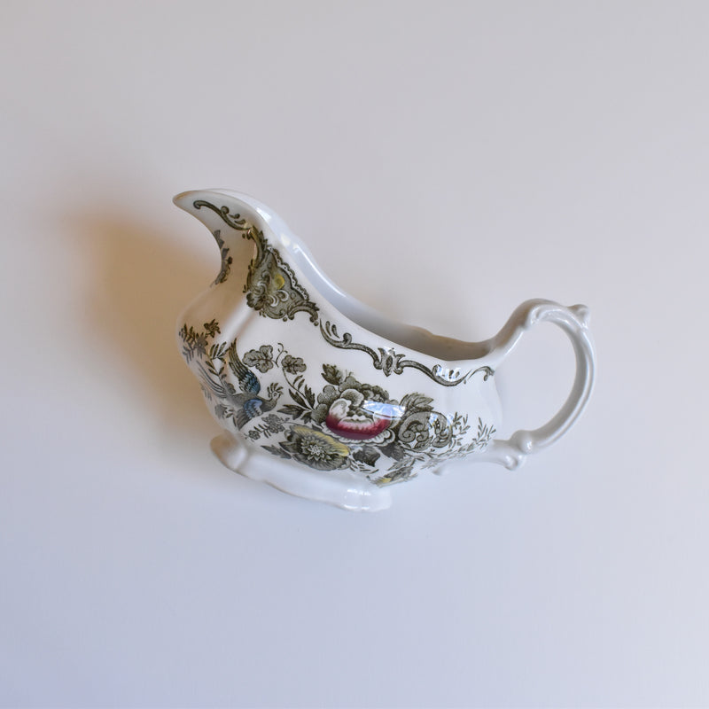 Antique Sauce Boat Staffordshire Windsor