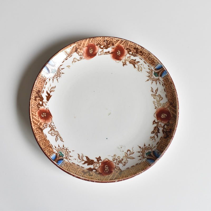 Antique Saucer, Sarreguemines, Kyoto A
