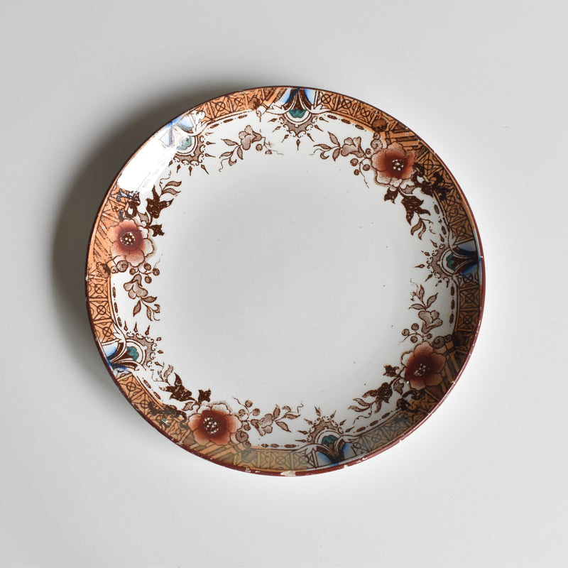 Antique Saucer Sarreguemines Kyoto C