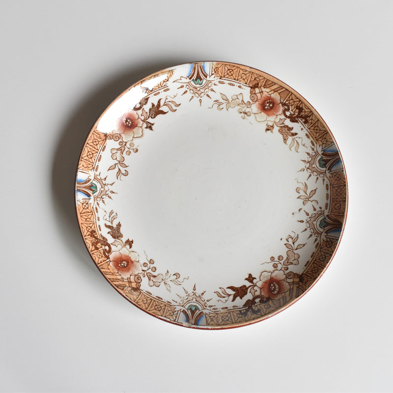 Antique Saucer Sarreguemines Kyoto D