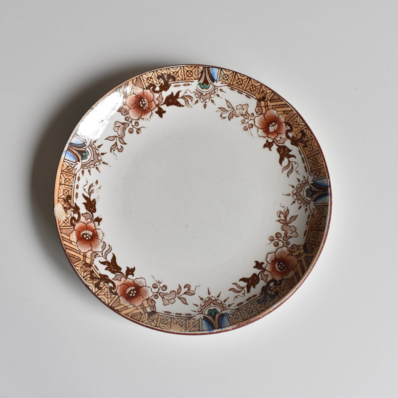 Antique Saucer, Sarreguemines Kyoto H
