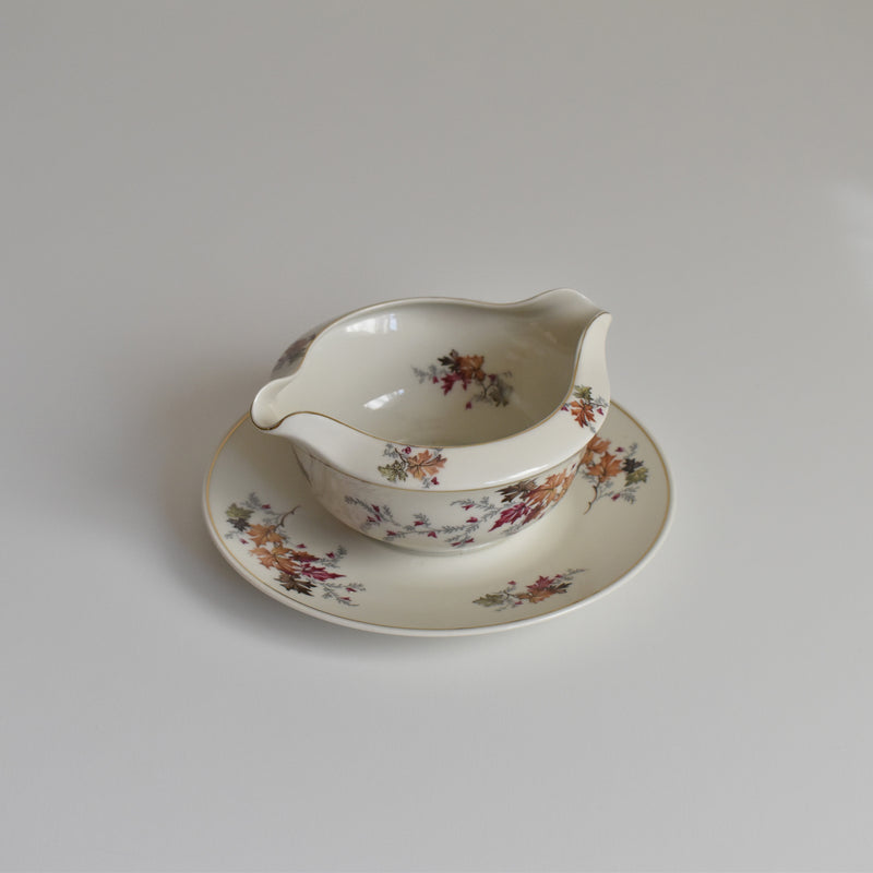 Antique Sauce Boat, Raynaud, Erable