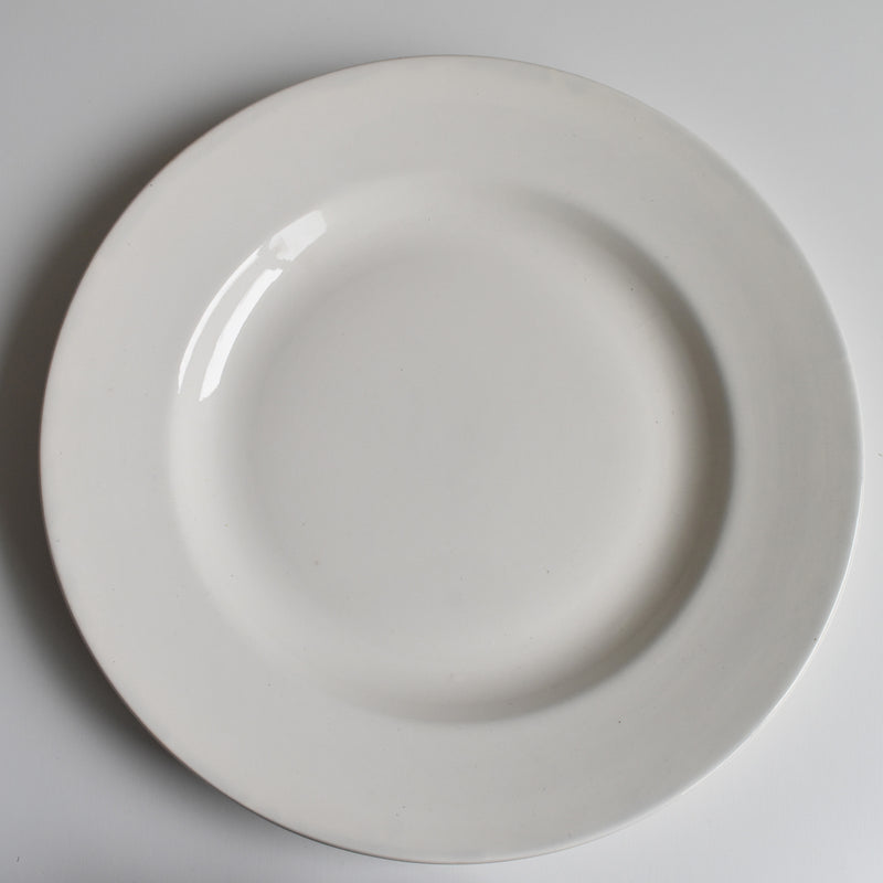 Vintage Large Platter, Digoin & Sarreguemines, White