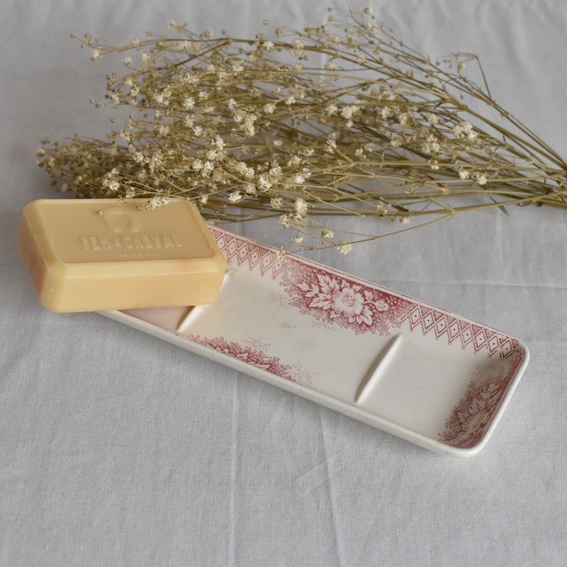 Antique Soap Dish U&C Sarreguemines Jardiniere