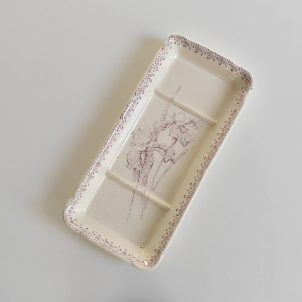 アンティーク ソープディッシュ クレイユモントロー Printemps — Loane