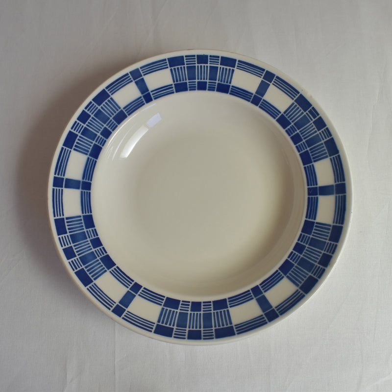 Antique Deep Plate, Badonviller Aurore A