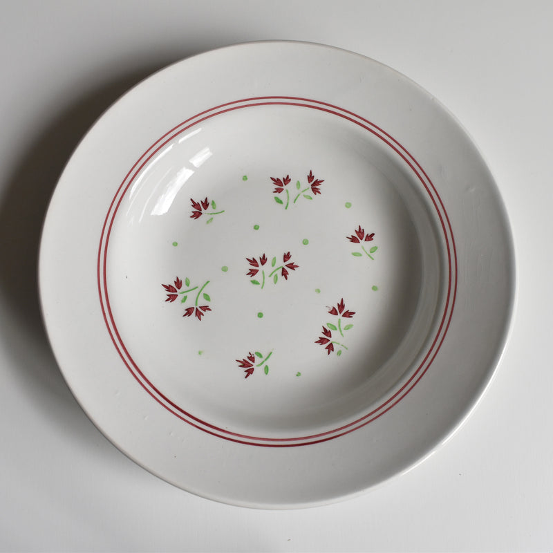 Antique Deep Plate K&G Lunéville Monique A
