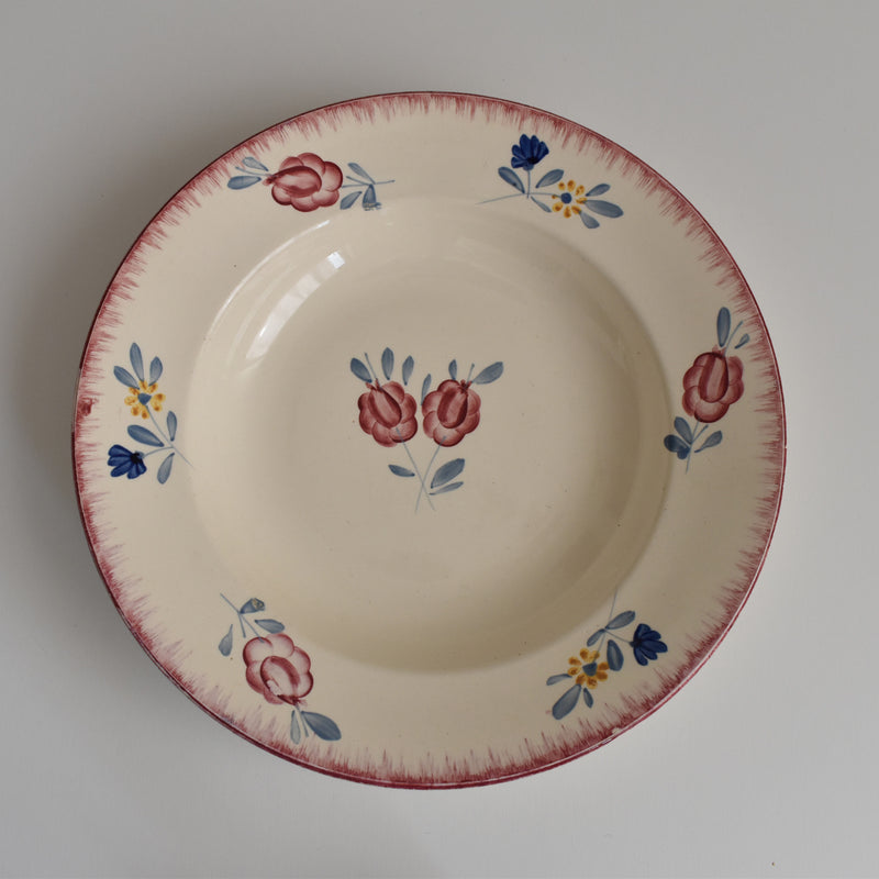 Vintage Deep Plate FF Pecsonne Anne A