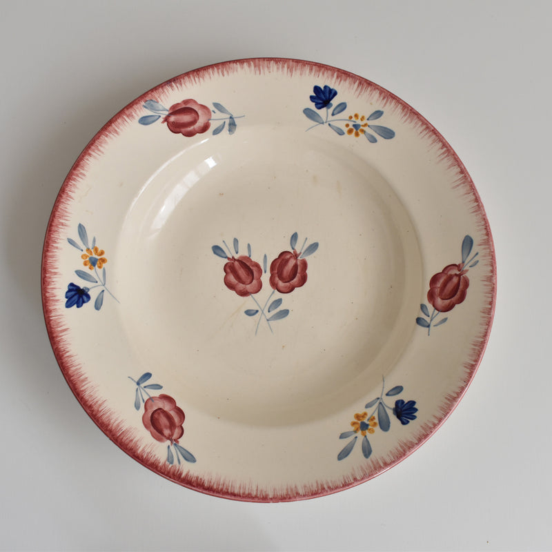 Vintage Deep Plate FF Pexonne Anne C