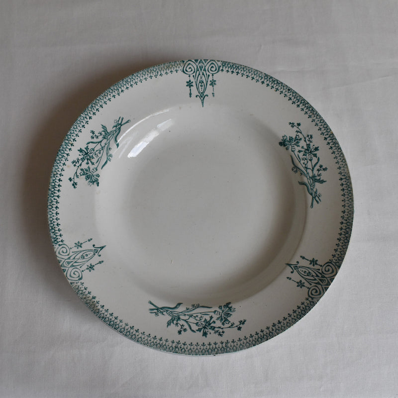 Antique Deep Plate, Saint-Amand, 4003 A