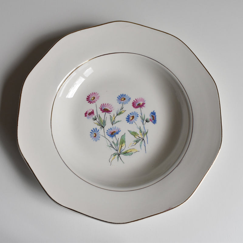 Vintage Deep Plate Digoin & Sarreguemines Christine A