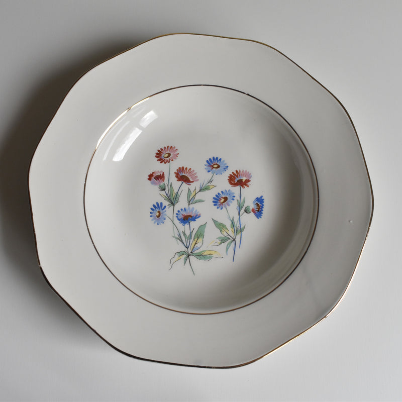 Vintage Deep Plate Digoin & Sarreguemines Christine B