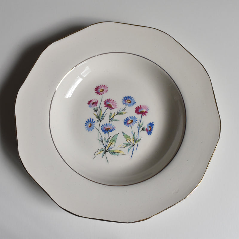 Vintage Deep Plate Digoin & Sarreguemines Christine E
