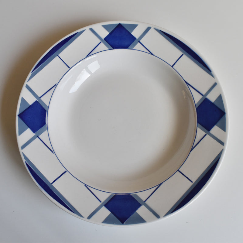 Vintage Deep Plate, Digoin & Sarreguemines, Efel B