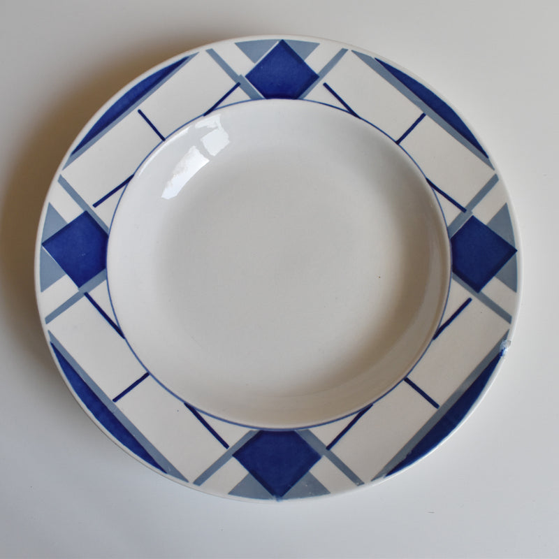 Vintage Deep Plate, Digoin & Sarreguemines, Efel C