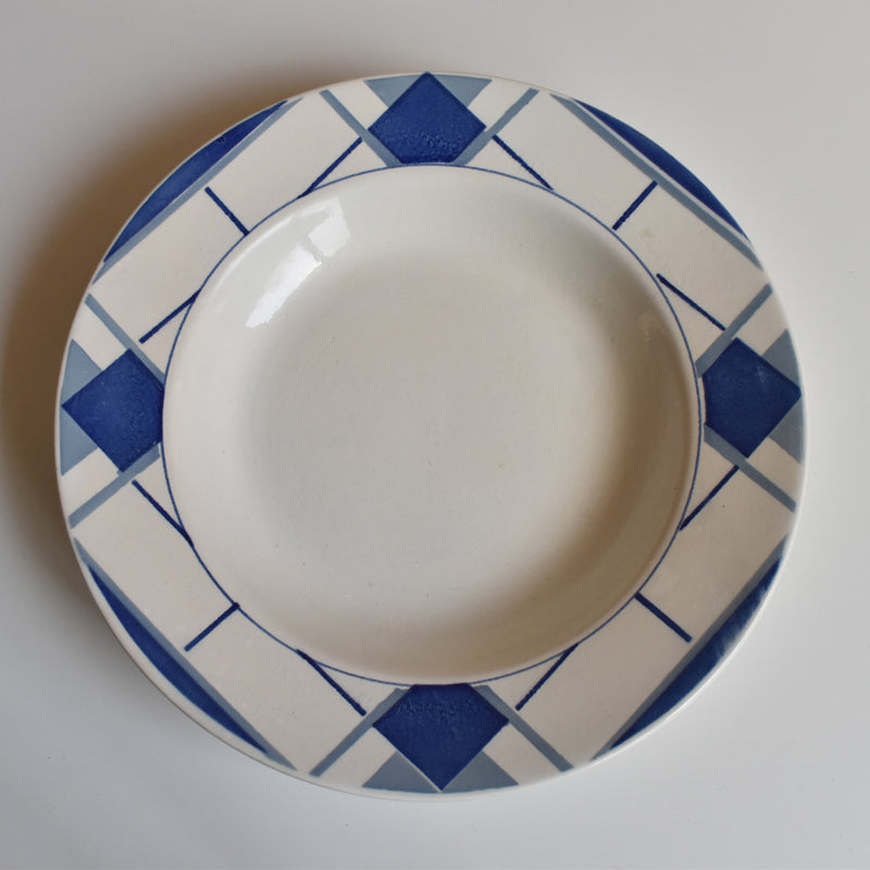 Vintage Deep Plate Digoin & Sarreguemines Efel G