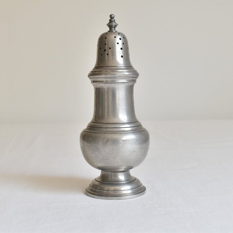 Vintage Pewter Sugar Caster
