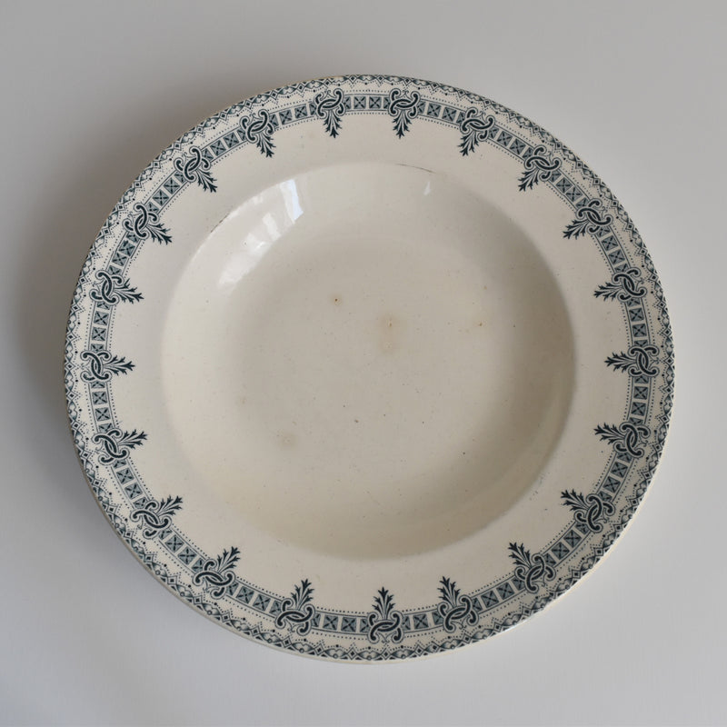 アンティーク深皿 TERRE DE FER Boëtie C