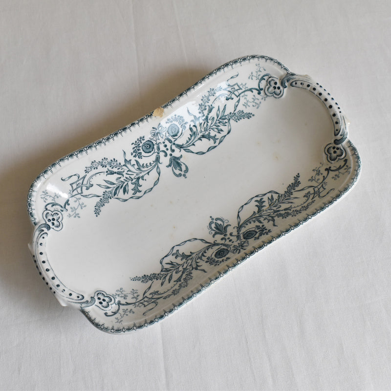 Antique Raviers Boch Freres Rubis