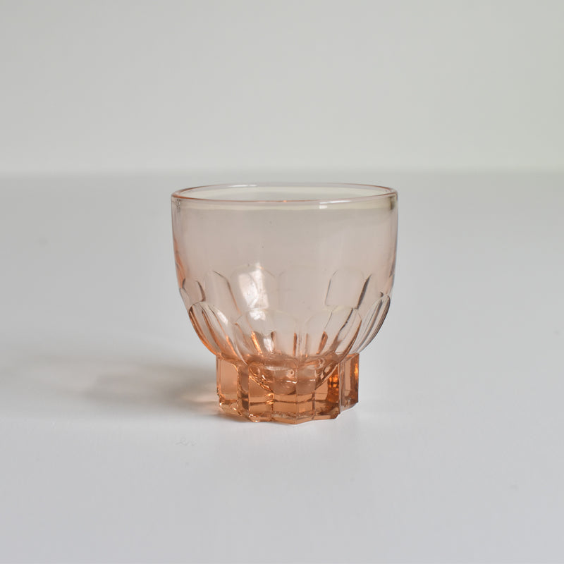 Vintage Pink Small Glass