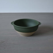 ディゴワン　カフェオレボウル　グリーン　全体　