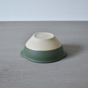 ディゴワン　カフェオレボウル　グリーン　裏