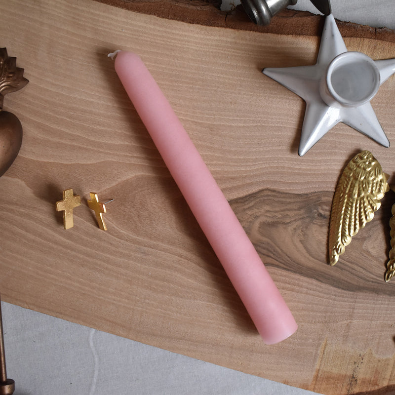 シエルジュコニック　（テーパーキャンドル）　20cm Dragée（ピンク）