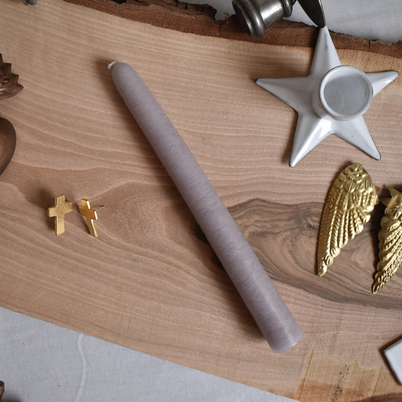 シエルジュコニック　（テーパーキャンドル）　20cm Gris（グレー）