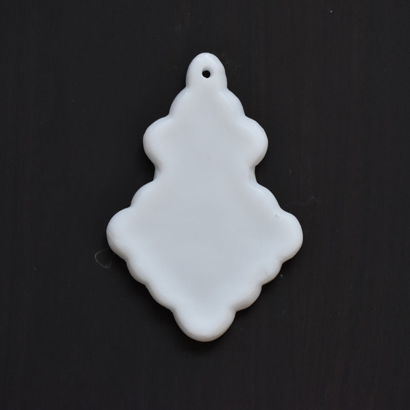 シャンデリア型　オーナメント　Blanc