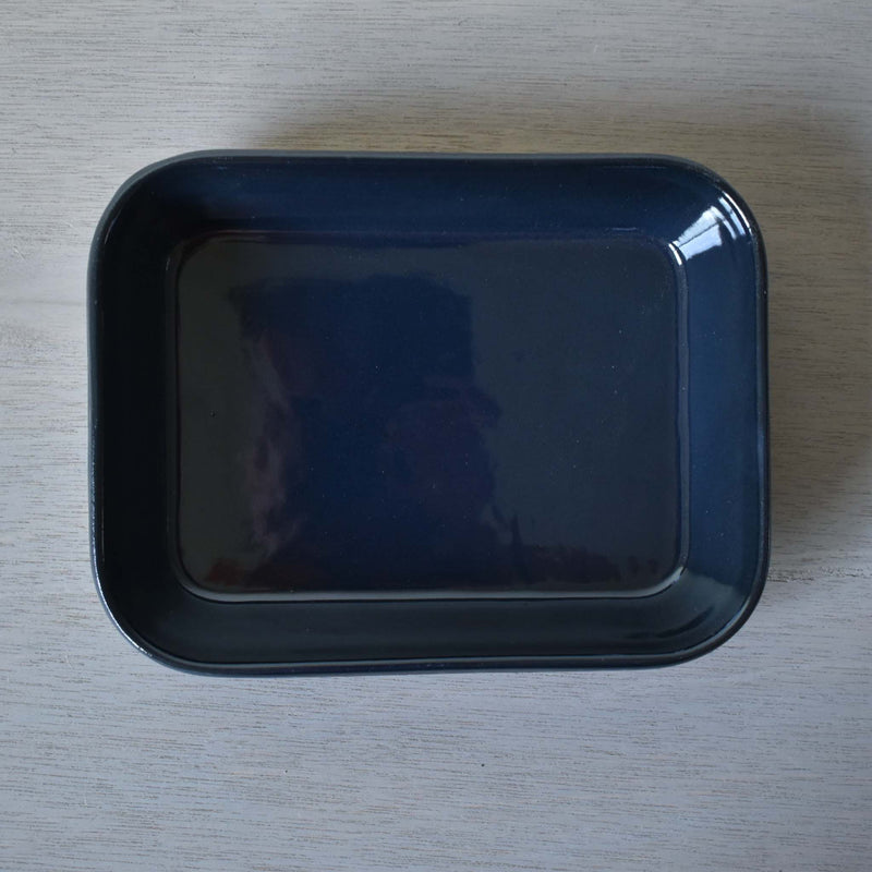 ディゴワン　グラタン皿　ブルーニュイ　上