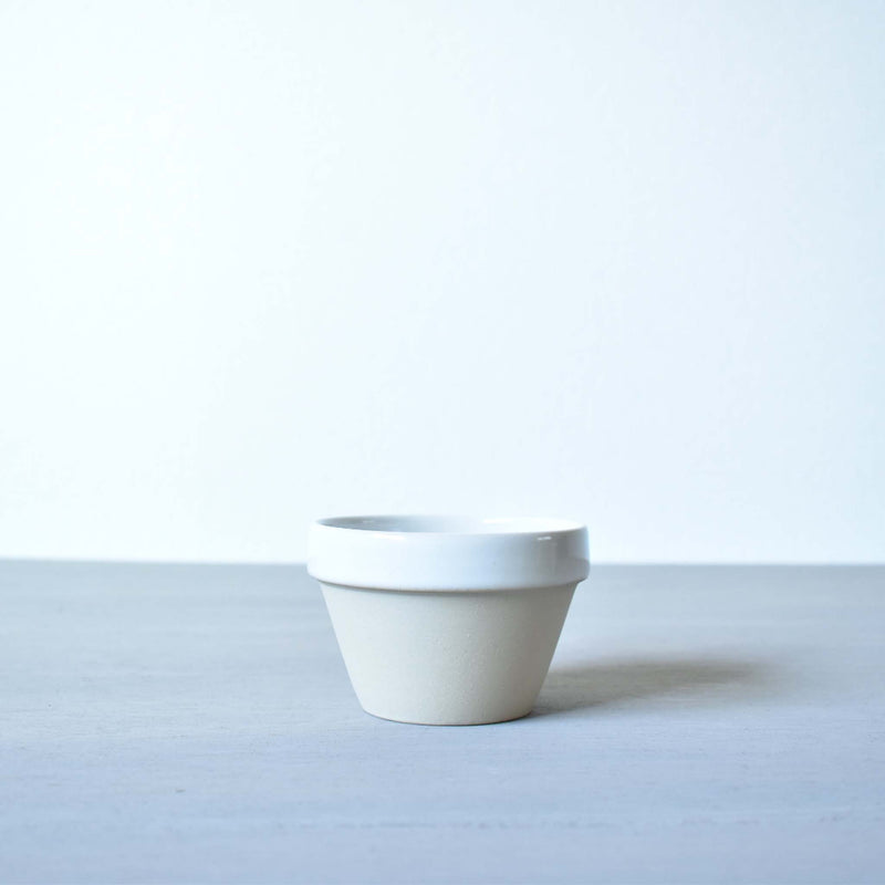 ディゴワン　ココット　白　横