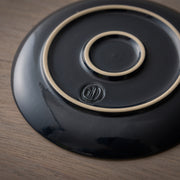 ディゴワン　デザート皿　ダークブルー　裏