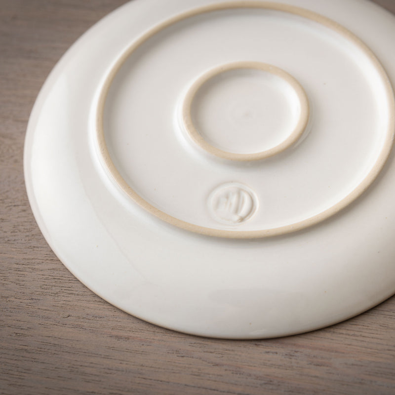 ディゴワン　デザート皿　白　裏