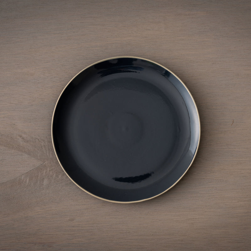 ディゴワン　ディナープレート　ダークブルー　上