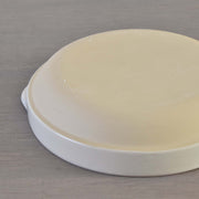 ディゴワン　グラタン皿　ラウンド　ブラン　ディテール