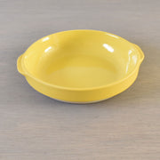 ディゴワン　グラタン皿　ラウンド　イェロー　