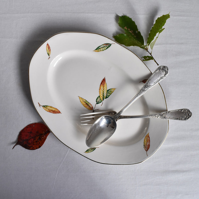 Vintage Oval Platter, Digoin & Sarreguemines Nemours