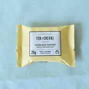 フェールシュヴァル　ミニフレグランスソープ　ハニー＆アーモンド　表