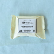 フェールシュヴァル　ミニフレグランスソープ　ホワイトティー＆ユズ　面