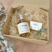 ギフトセット　フレグランスソープ＆リキッドソープ　ホワイトティー＆ユズ